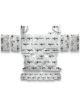 Flatline Full Silver / Black High Tunnel For GM Fullsize Truck 1973-80