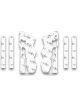 Flatline Doors Silver / Black For GM F-Body 1993-02 Kit