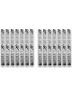 Flatline Doors Silver / Black 2nd Series For Chevy Truck 1957-59 Kit