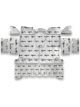 Flatline Full Silver / Black Low Tunnel For GM Fullsize Truck 1967-72