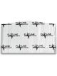 Flatline Roof Silver / Black 1st Series For Chevy Truck 1947-55 Kit