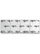 Flatline Cab Walls Silver / Black 1st Series For Chevy Truck 1947-55
