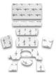 Flatline Cargo Silver / Black For GM F-Body 1993-02 Kit