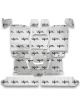 Flatline Floor Silver / Black Low Tunnel For GM Fullsize Truck 1981-87