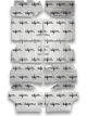Flatline Floor Silver / Black For GM A-Body 1968-72 Kit