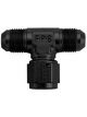 Fragola Adapter Tee 12 AN Malex12 AN Malex12 AN Female Swivel Black