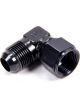 Fragola Adapter 90 16 AN Female to 16 AN Male Black