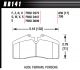 Hawk DTC-70 Compound High Torque High Temperature Front/Rear