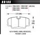 Hawk DTC60 Compound Front/Rear For BMW 3 Series 1985-97 Land Rover