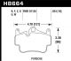 Hawk For 06-14 Porsche Cayman Rear HP+ Brake Pads