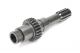 Jerico Transmission Input Shaft Steel Zinc Plated Jerico Dirt Transmission