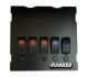 Moroso For 99-04 Mazda Radio/HVAC Pocket Block Off Plate With Switches 