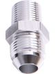 Aeroflow NPT to Straight Male Flare Adapter 1-1/4