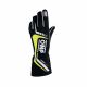 Omp Racing Inc Gloves First FIA Approved Black Yellow Stripe Medium