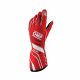 Omp Racing Inc Gloves One-S Driving Single Layer Fabric Red Large 