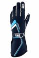 Omp Racing Inc Gloves Tecnica Driving Fabric Blue/Cyan X-Large Pair