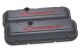 Proform Engine Valve Covers Stamped Steel Tall Shark Gray with Bowtie Logo