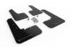 Rally Armor For Subaru Wilderness Black Mud Flap Silver Logo 