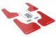 Rally Armor For 2022 Subaru Wilderness Red Mud Flap White Logo 