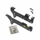 Reese 5th Wheel Rails Bolt-On Steel Black Powder Coat For Ford Fullsize 