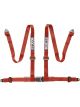 Sparco Belt 2 Inch Red 4Pt Blt-In