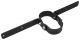 Trans-Dapt Performance Drive Shaft Loop Bolt-On Steel Natural Universal