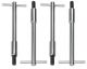 Trans-Dapt Performance Valve Cover Fastener Stud 5/16-18