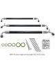 Vintage Air Con Hose Kit Gen IV Beadlock Fittings Hoses For GM X-Body964-68 Kit