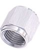 Aeroflow -6AN Aluminium Tube Nut to 3/8 Inch Tube Silver
