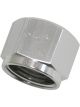 Aeroflow AN Flare Cap -4AN Silver