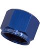 Aeroflow AN Flare Cap -10AN Blue