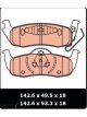 Protex 4WD Brake Disc Pad Set