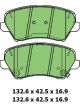 Protex Ultra Brake Disc Pad Set