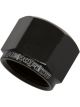 Aeroflow AN Flare Cap -12AN Black