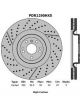 Protex Ultra Performance Slotted Disc Brake Rotor (Single) 390mm