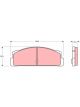 TRW Brake Pads