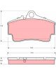 TRW Brake Pads