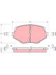 TRW DTEC Brake Pads