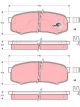 TRW DTEC Brake Pads