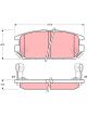 TRW DTEC Brake Pads