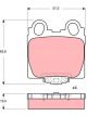 TRW DTEC Brake Pads