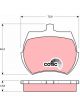 TRW Brake Pads
