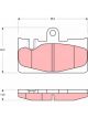 TRW Brake Pads