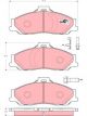 TRW DTEC Brake Pads