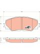 TRW DTEC Brake Pads
