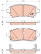 TRW DTEC Brake Pads
