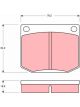 TRW Brake Pads