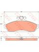 TRW DTEC Brake Pads