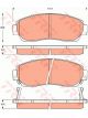 TRW Brake Pads