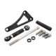 Proflow Alternator Bracket For Chevy SB Drivers Side Water Pump Top Mount Black
